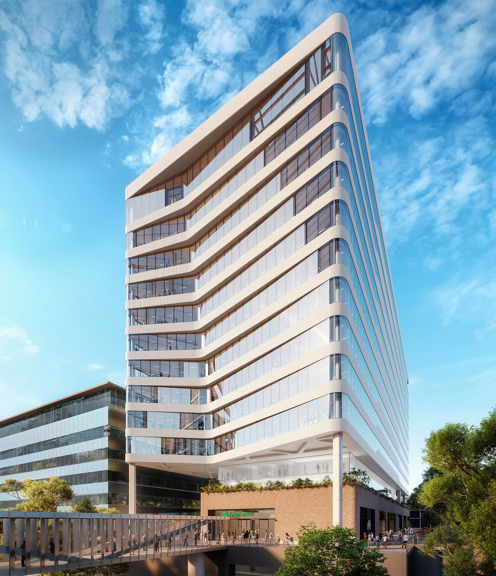 Esplanade Plaza in Perth, Western Australia